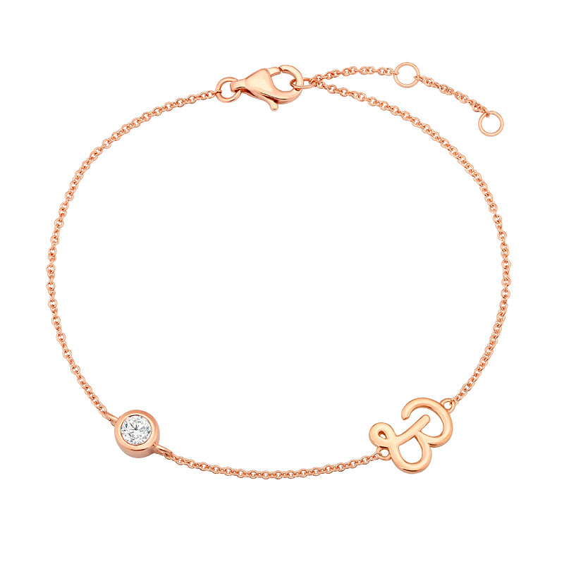 Initial Bracelet-B - Kindspark
