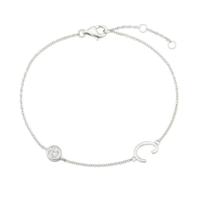 Initial Bracelet-C - Kindspark