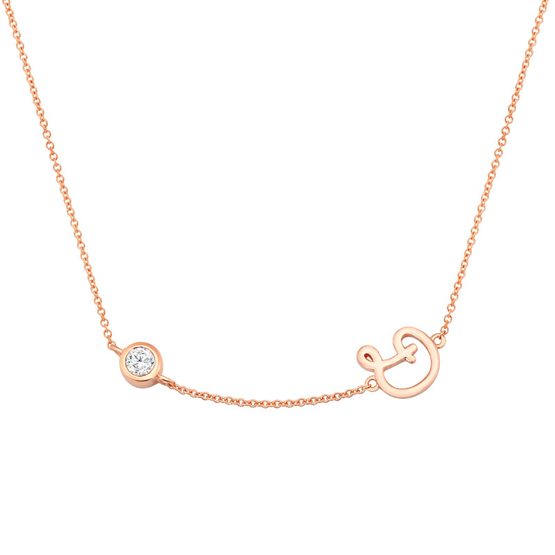 Initial Necklace-D - Kindspark