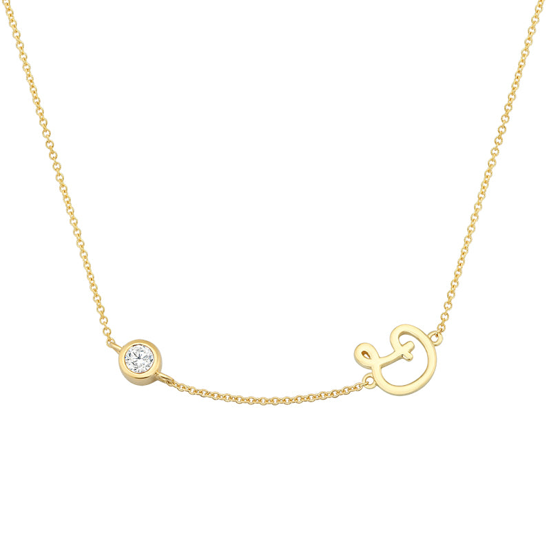 Initial Necklace-D - Kindspark