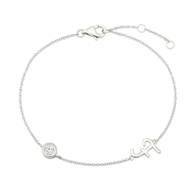 Initial Bracelet-F - Kindspark