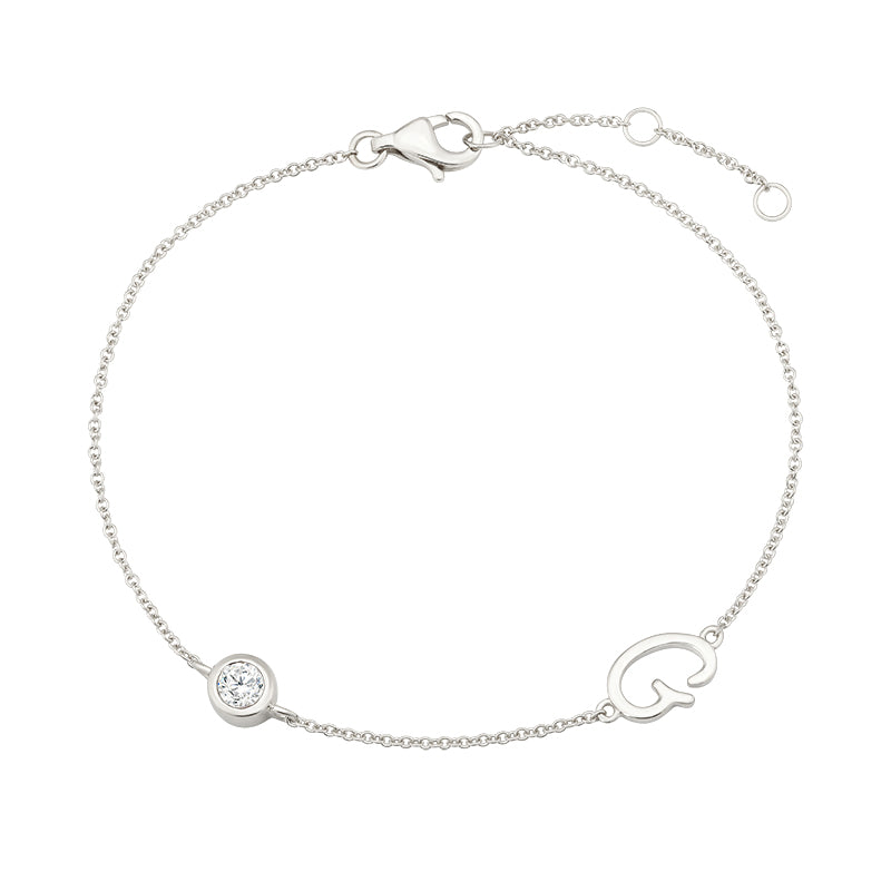 Initial Bracelet-G - Kindspark