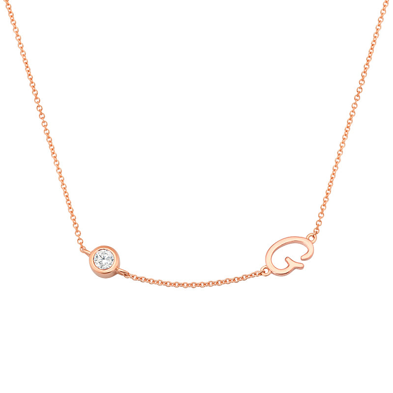 Initial Necklace-G