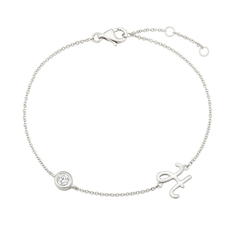 Initial Bracelet-H - Kindspark