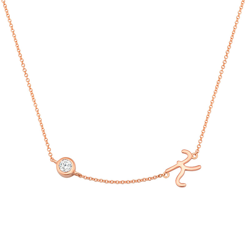 Initial Necklace-K - Kindspark