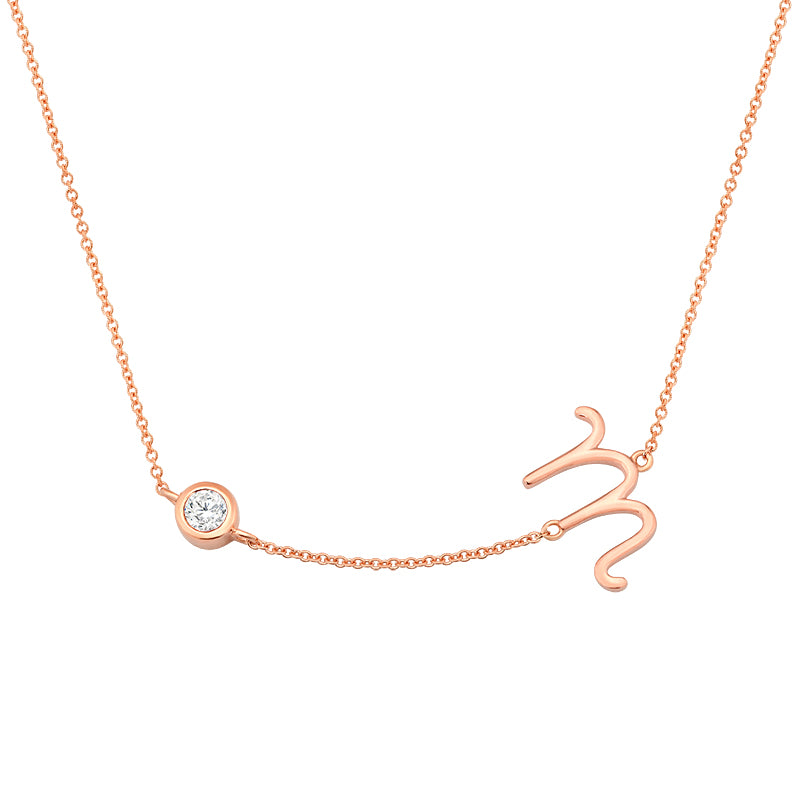 Initial Necklace-M