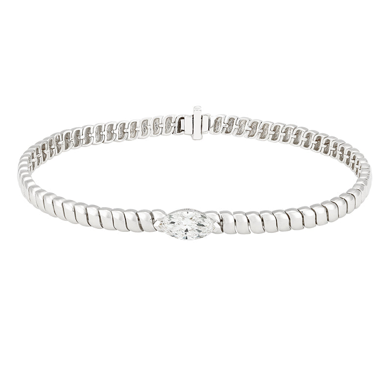 Marquise Diamond Link Bracelet - Kindspark