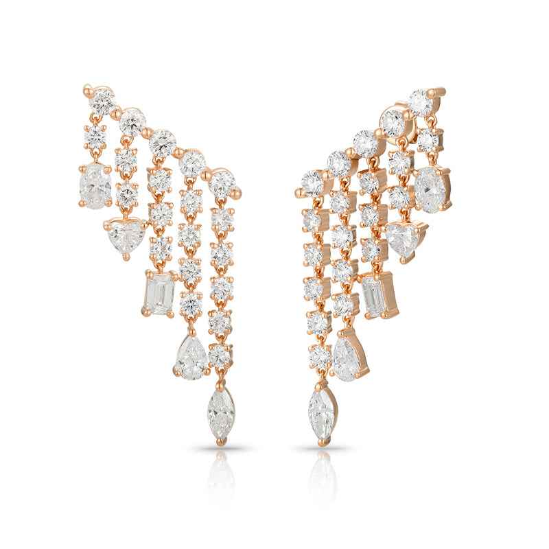 Chain Crawler Earring