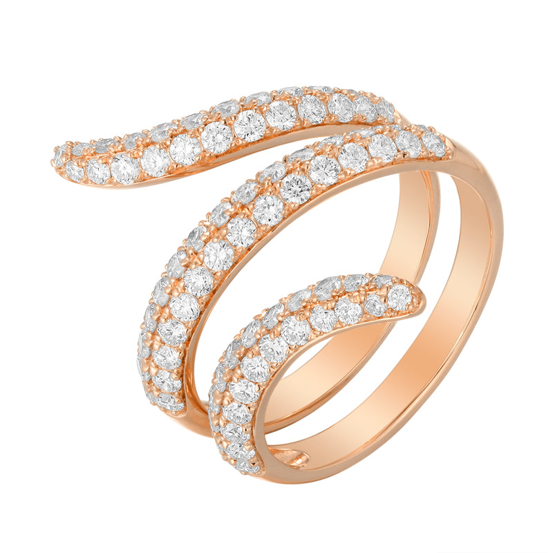 Spiral Cocktail Ring