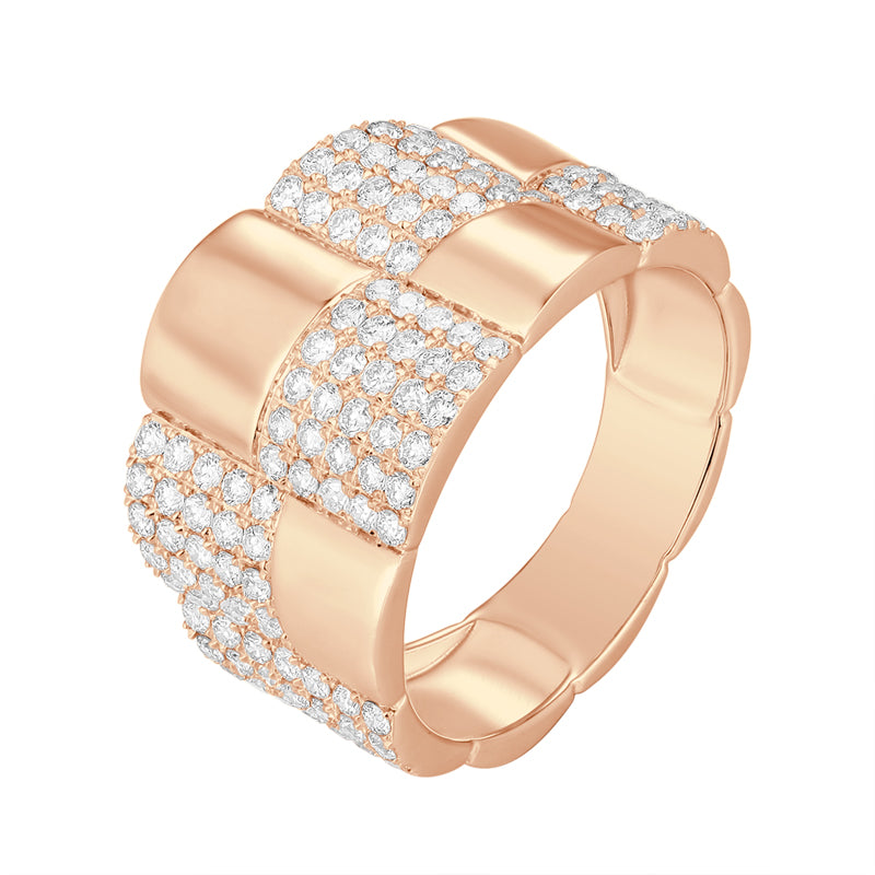 Wide Ring Band - Double