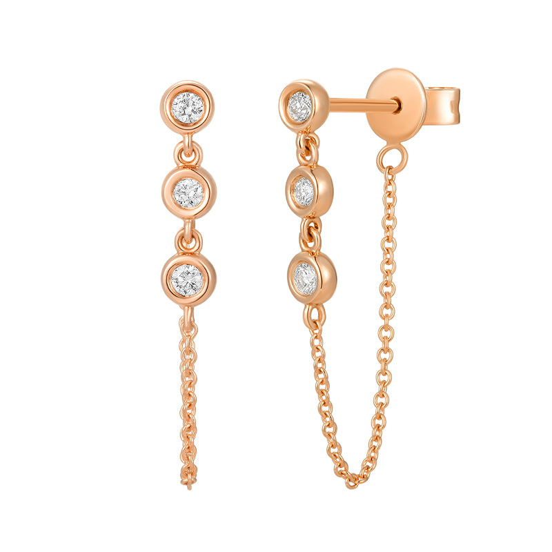 Chain Stud Earring