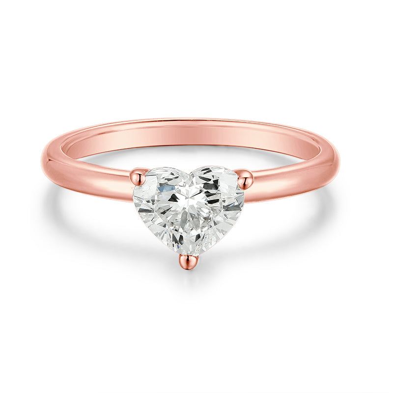 Heart Shape Diamond Engagement Ring (1.5 Carats) - Kindspark