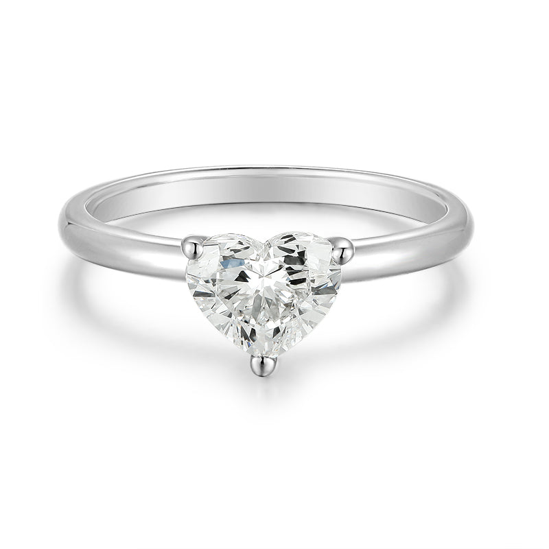 Heart Shape Diamond Engagement Ring (1.5 Carats) - Kindspark