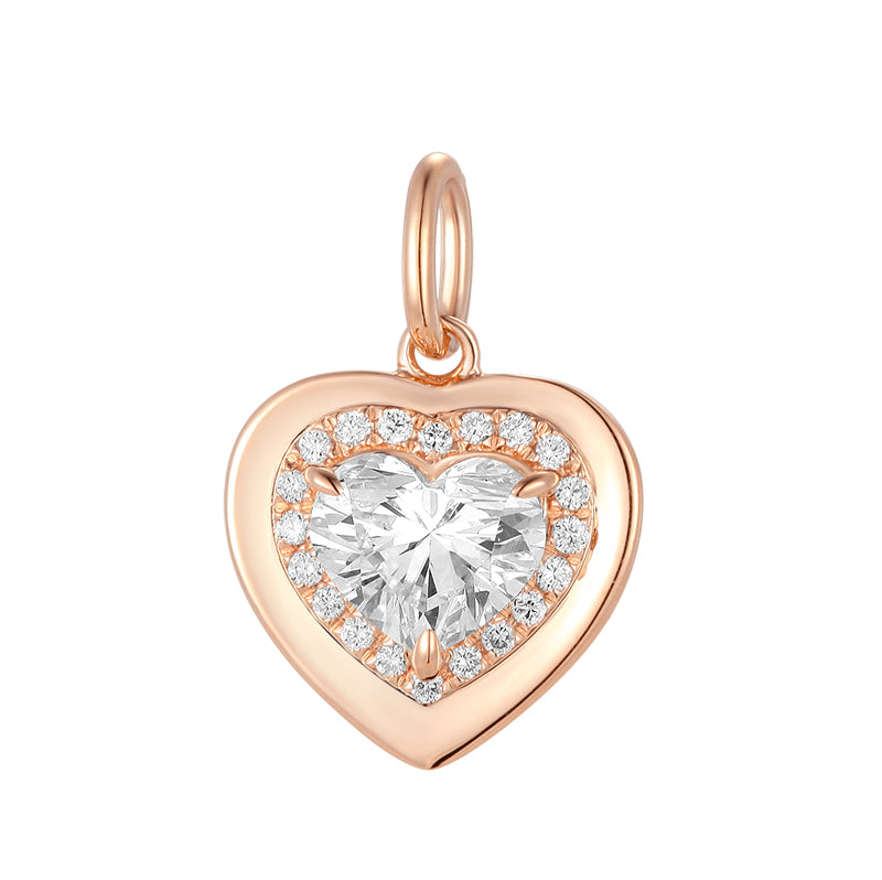 Polished Heart Pendant Necklace - Kindspark