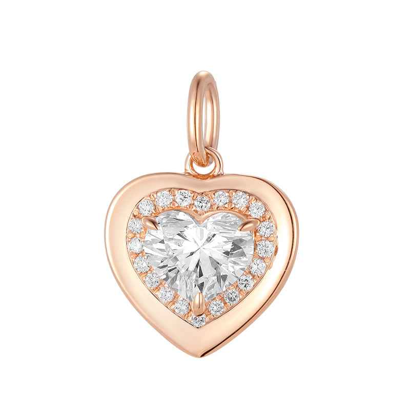 Polished Heart Pendant Necklace - Elegance and Charm in Every Detail
