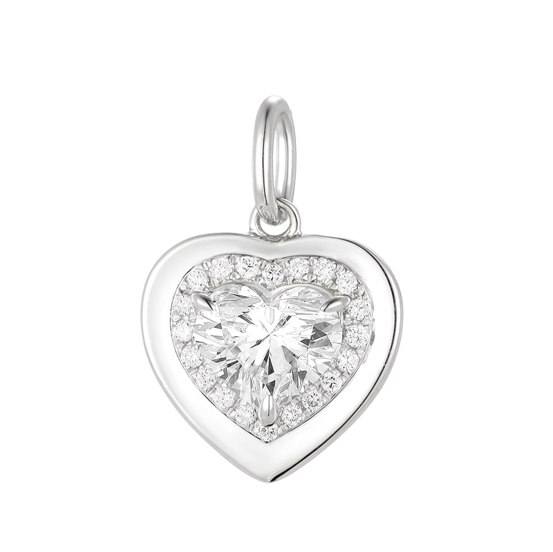 Polished Heart Pendant Necklace - Kindspark
