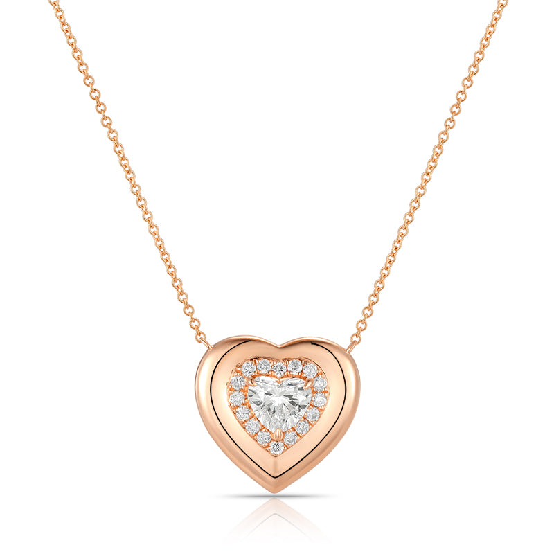 Polished Heart Necklace - Kindspark