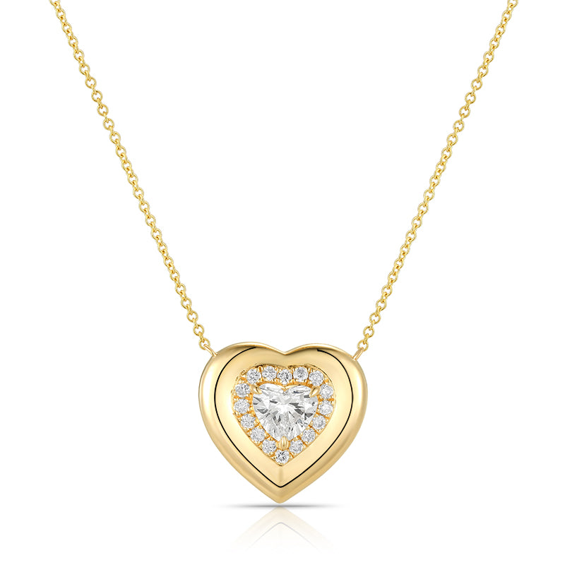 Polished Heart Necklace - Kindspark