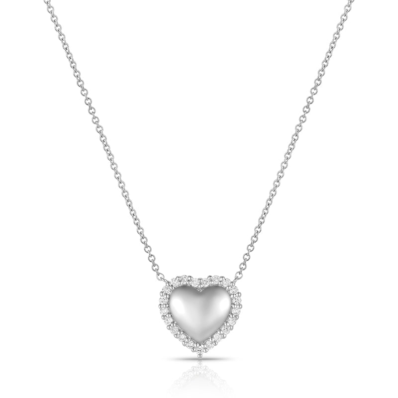 Polished Heart Necklace - Kindspark