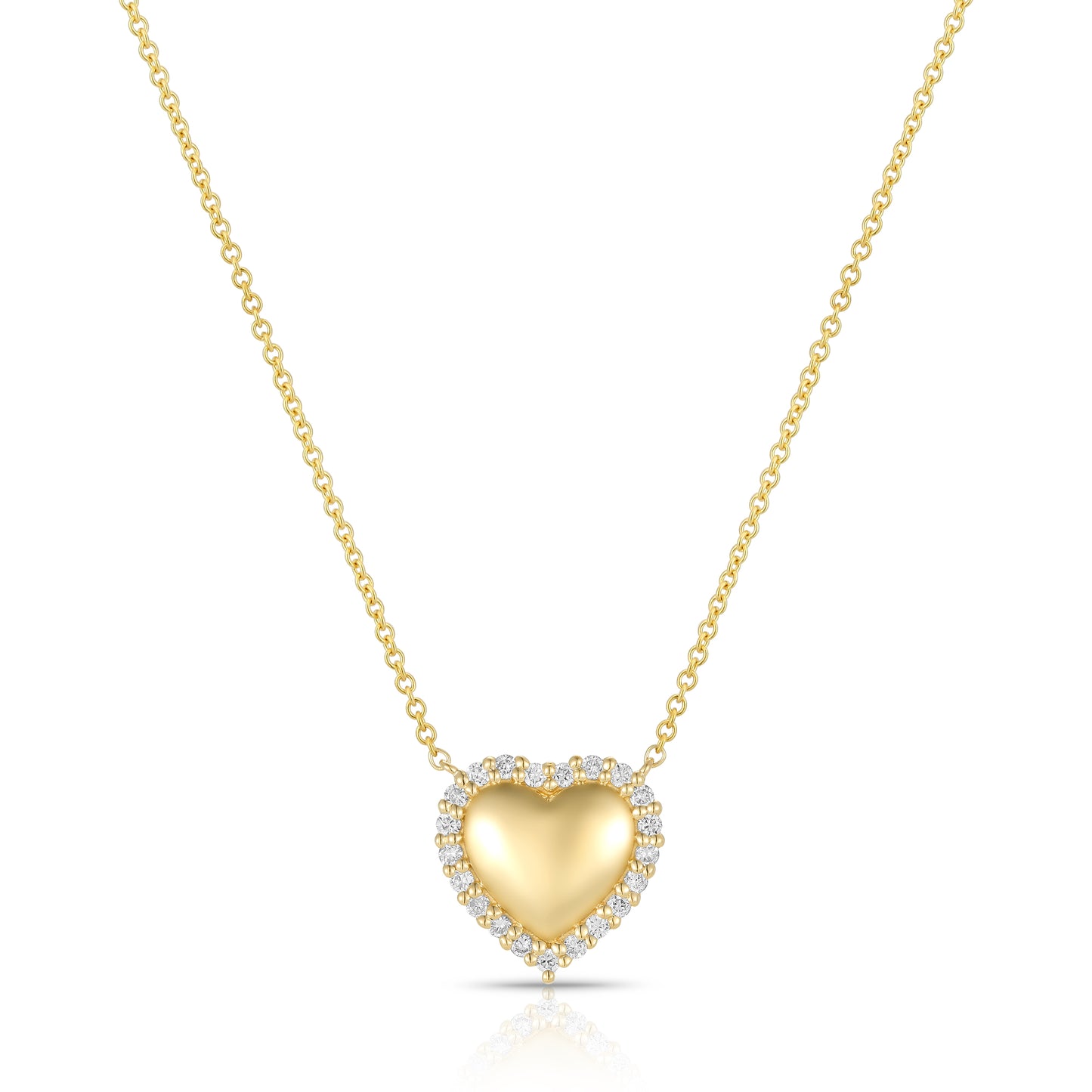 Polished Heart Necklace - Kindspark
