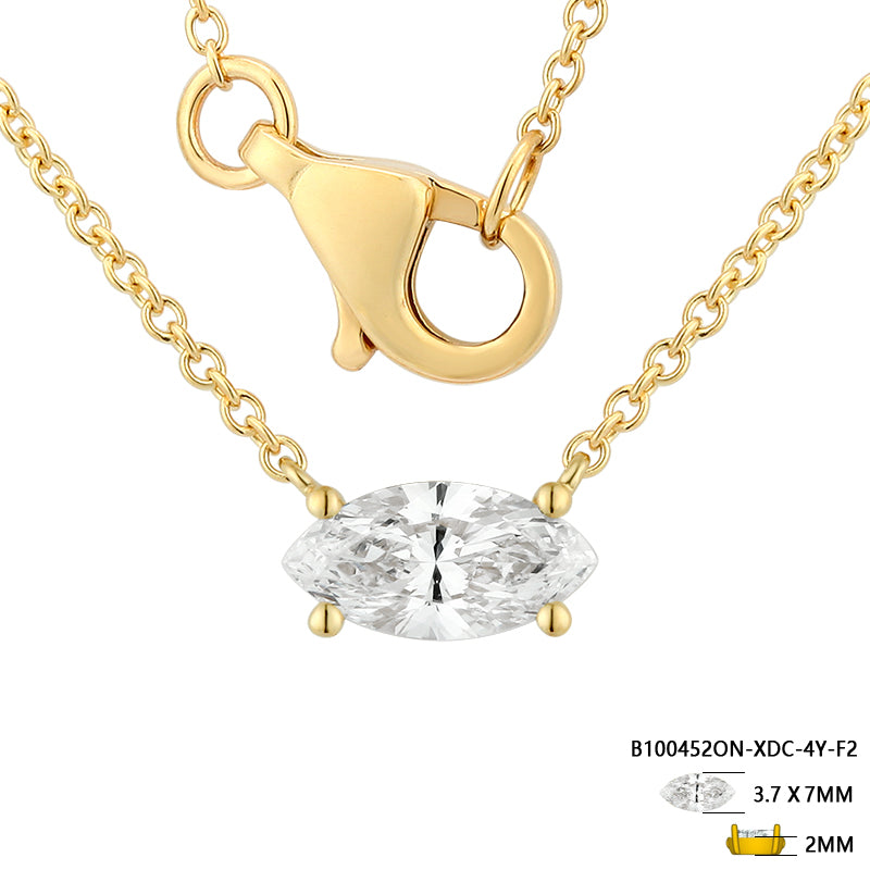 Marquise Diamond Necklace