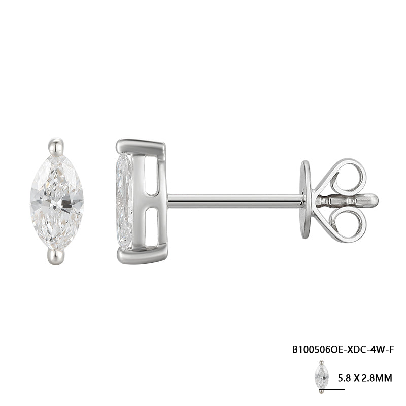 Marquise Ear Studs - Kindspark