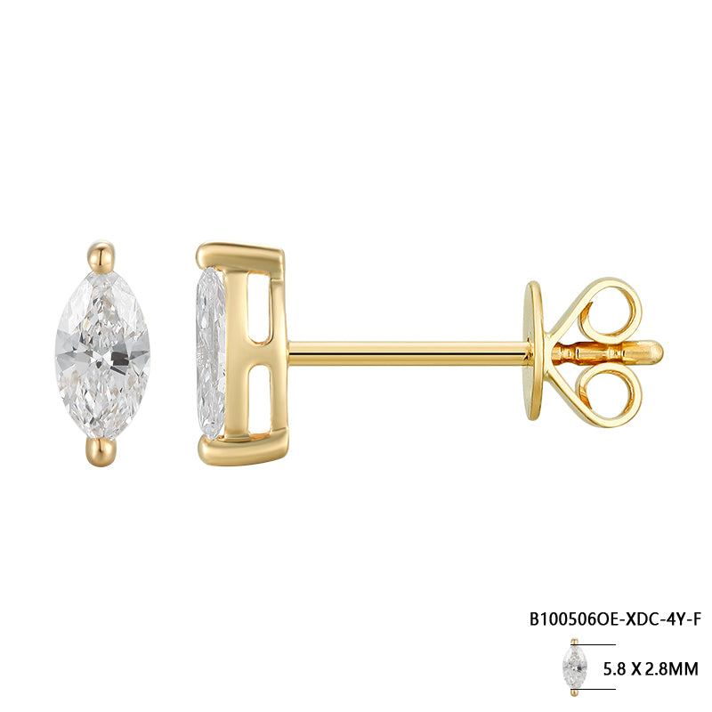 Marquise Ear Studs - Kindspark