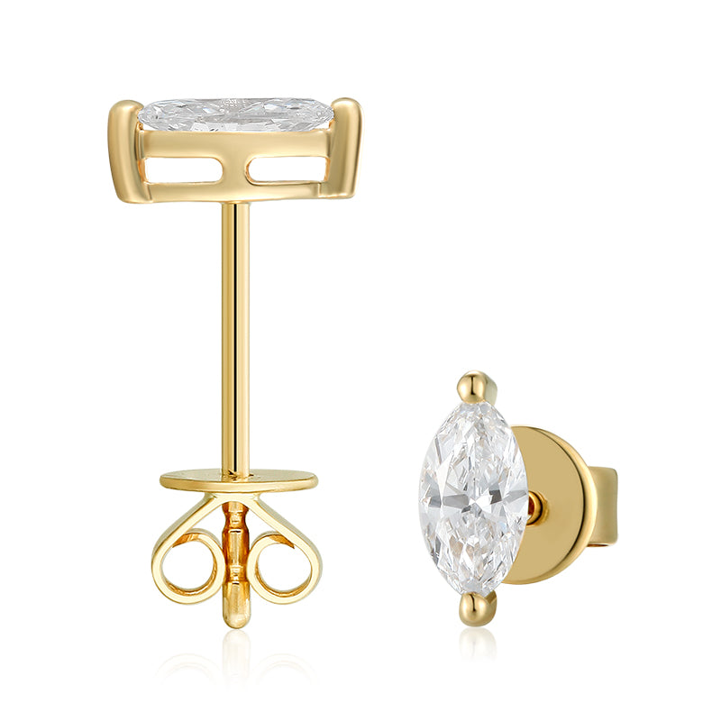 Marquise Ear Studs - Kindspark