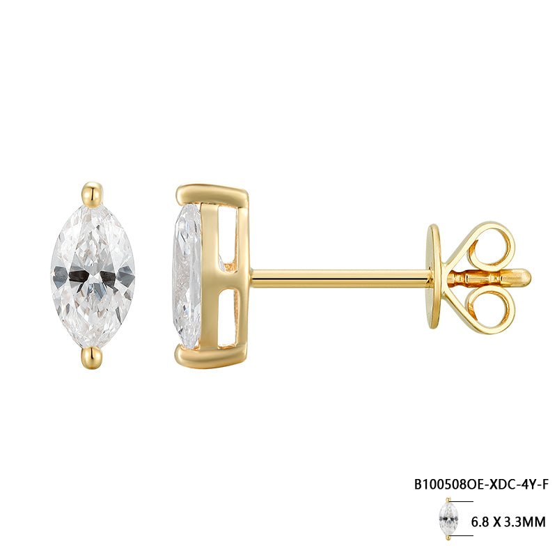 Marquise Ear Studs - Kindspark