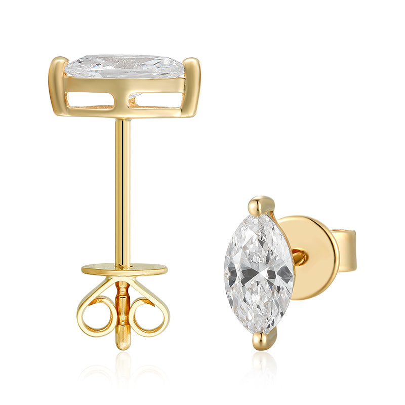 Marquise Ear Studs - Kindspark