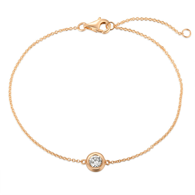 Single Stone Diamond Bracelet - Kindspark