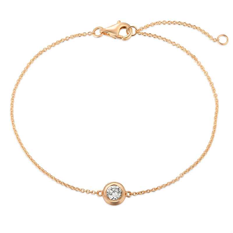 Single Stone Diamond Bracelet