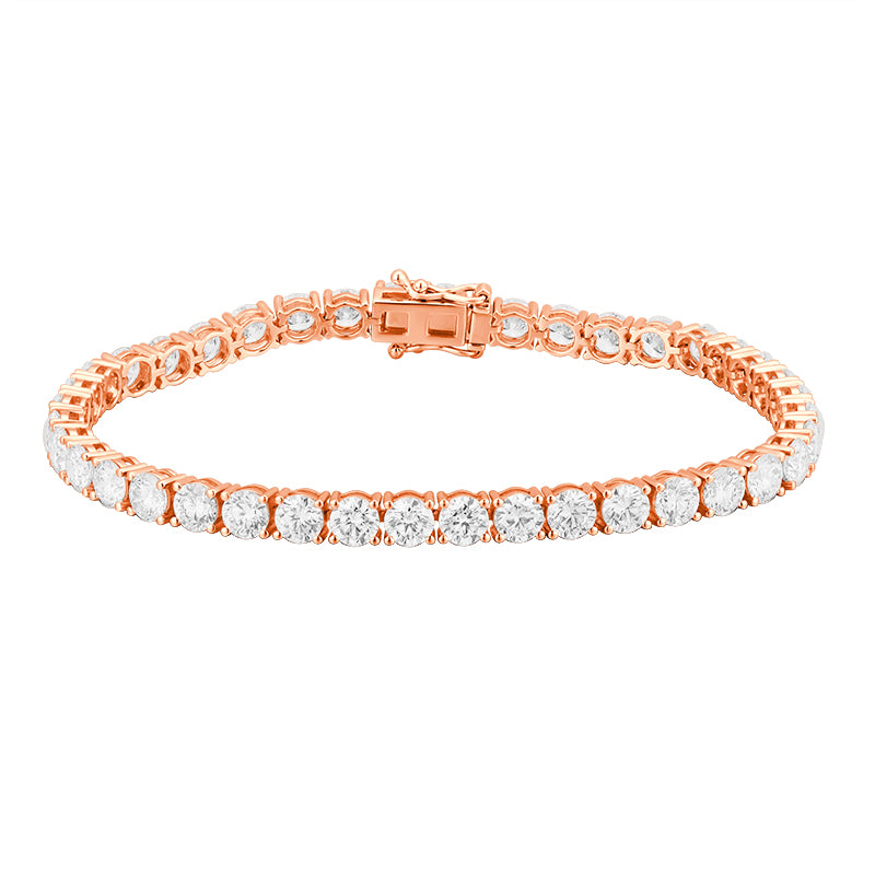 Bold Spark Tennis Bracelet -Round Diamond|Lab-grown diamond Bold Spark Tennis Bracelet -Round Diamond| KindSpark Jewellery| Affordable jewellery for everyday wear