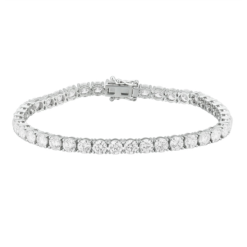 Bold Spark Tennis Bracelet -Round Diamond|Lab-grown diamond Bold Spark Tennis Bracelet -Round Diamond| KindSpark Jewellery| Affordable jewellery for everyday wear