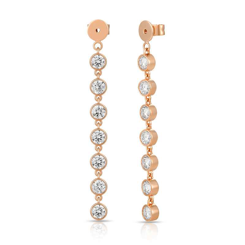 Linear Drop Earrings