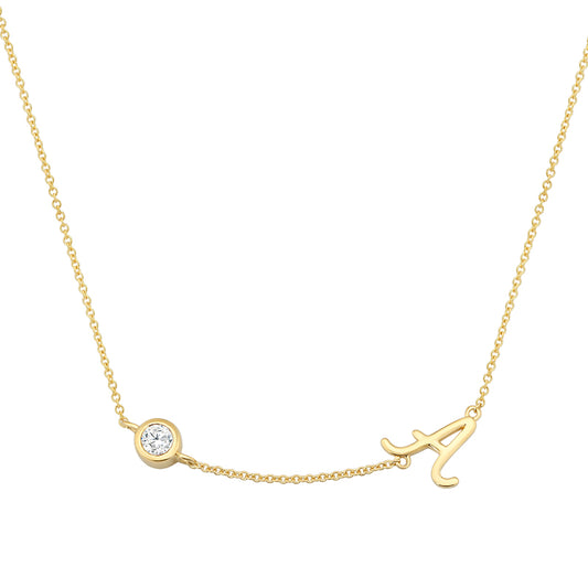 Initial Necklace-A