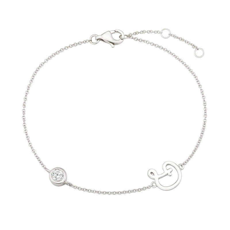 Initial Bracelet-D - Kindspark