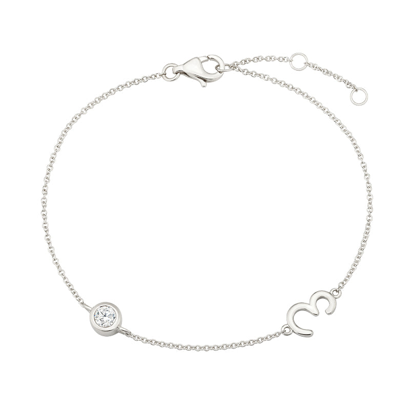 Initial Bracelet-E - Kindspark