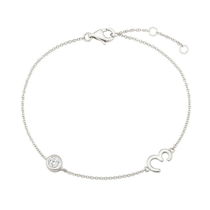 Initial Bracelet-E - Kindspark