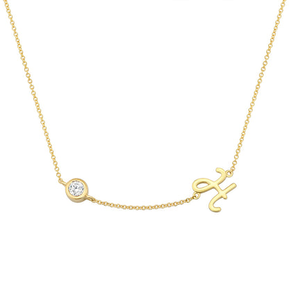 Initial Necklace-H - Kindspark