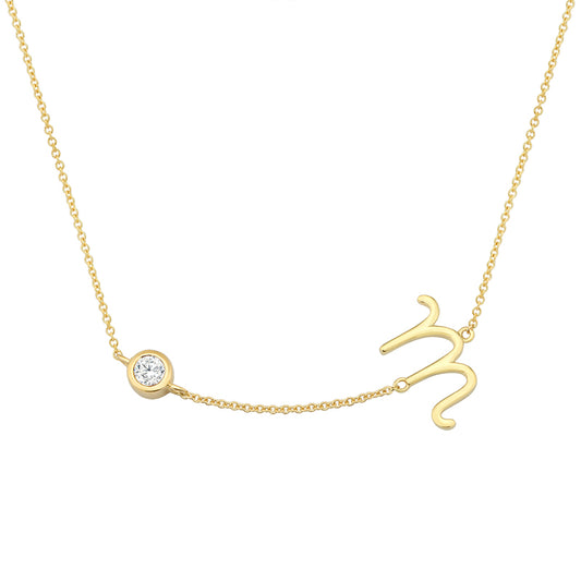 Initial Necklace-M