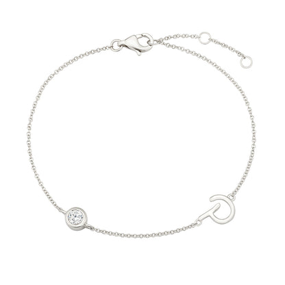 Initial Bracelet-P - Kindspark