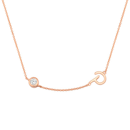 Initial Necklace-P - Kindspark