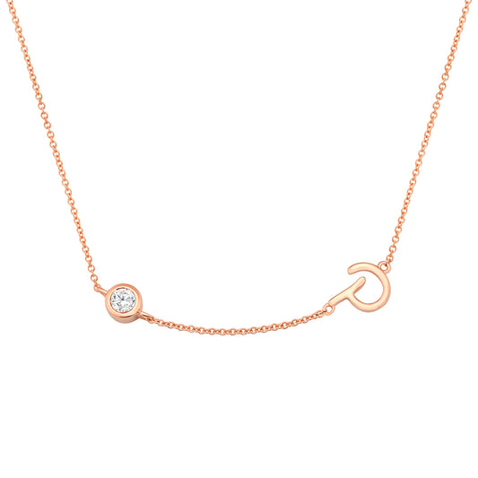 Initial Necklace-P