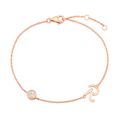 Initial Bracelet-R - Kindspark