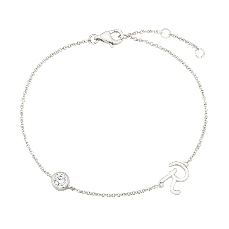 Initial Bracelet-R - Kindspark