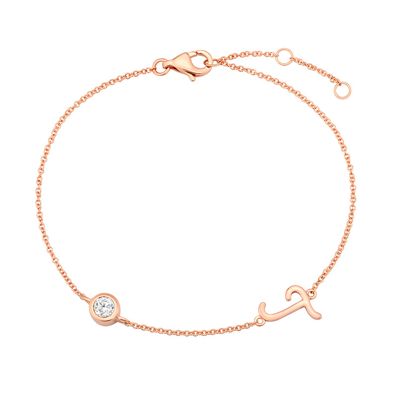 Initial Bracelet-T - Kindspark