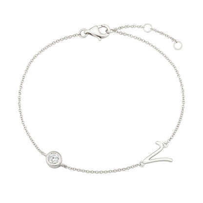 Initial Bracelet-V - Kindspark