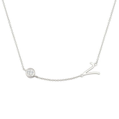 Initial Necklace-V - Kindspark
