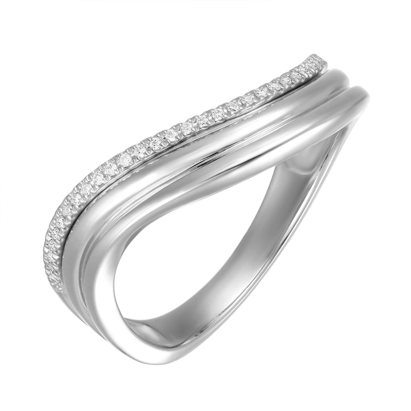 Wavy Diamond Band